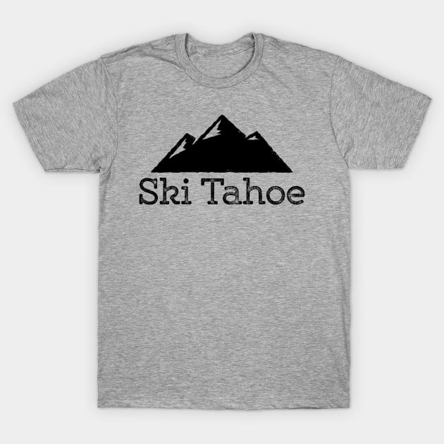 Ski Tahoe Vintage T-Shirt T-Shirt by HolidayShirts